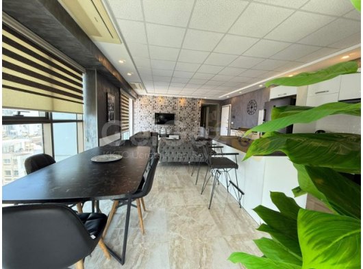 GİRNE MERKEZDE LÜKS EŞYALI KİRALIK 2+1 DAİRE