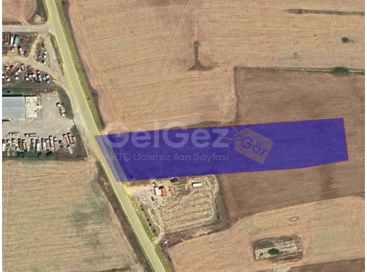 Mağusa Geçitkale’de 8000 m² Eşdeğer Koçanlı Arazi