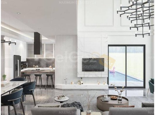 Muhtesem 4+1 Havuzlu Villa