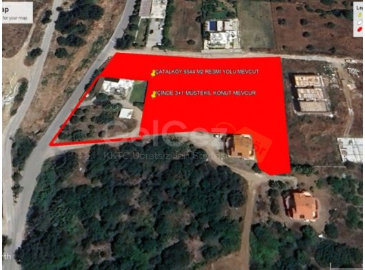 Çatalköy bölgesinde deniz tarafı Satılık fırsat arsa