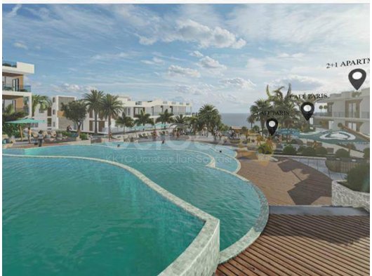 Yüzme Havuzlu 2+1 Daire | Bahçe: 40 m² | %60 Peşinat | Aralık 2025