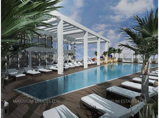 Deniz Manzaralı ve Yüzme Havuzlu 1+1 Loft Daire | Özel Çatı Terası: 46 m² | %60 Peşinat | Aralık 2025