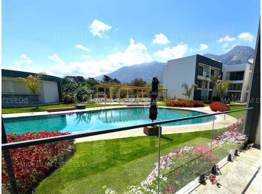 Spa ve Havuzlu Modern Bir Komplekste Özel Bahçeli 1 Yatak Odalı Loft. Taşınmaya Hazır