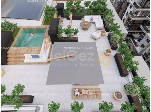 Girne Merkezinde Havuz ve Otoparklı Modern 1–3 Yatak Odalı Daireler ve Çatı Katları Girne’nin Kalbinde Seçkin Konut Projesi – Geniş Daireler, Şık Çatı Katları v