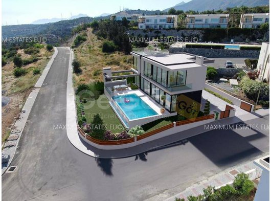 Çatalköy’de Özel Modern Villalar — Kişiselleştirilebilir İç Mekânlar ve Deniz Manzarası