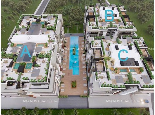 Girne’nin Kalbinde Geniş Teraslı Zarif 3 Yatak Odalı Penthouse