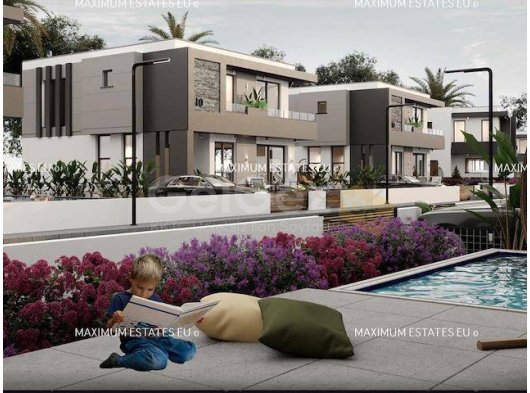 Dağ Manzaralı Huzurlu Ozanköy’de 4 Yatak Odalı Lüks Villalar