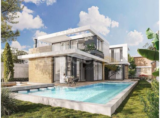 Çatalköy’de Özel Modern Villalar — Kişiselleştirilebilir İç Mekânlar ve Deniz Manzarası
