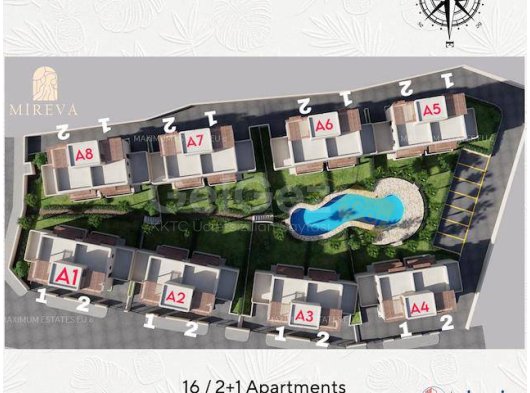 Lapta’da Deniz ve Dağ Manzaralı Ayrıcalıklı Yaşam