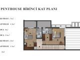 Girne’de Denize Yakın Lüks 3+1 Dubleks Penthouse – 310 m², Özel Çatı Havuzu İle