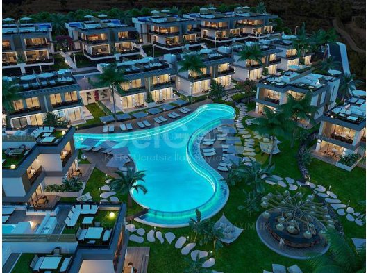 Girne’de Deniz Manzaralı 3+1 Lüks Villalar