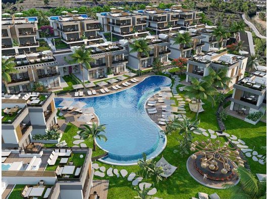 Kuzey Batı Manzaralı 2+1 Apartmanlar