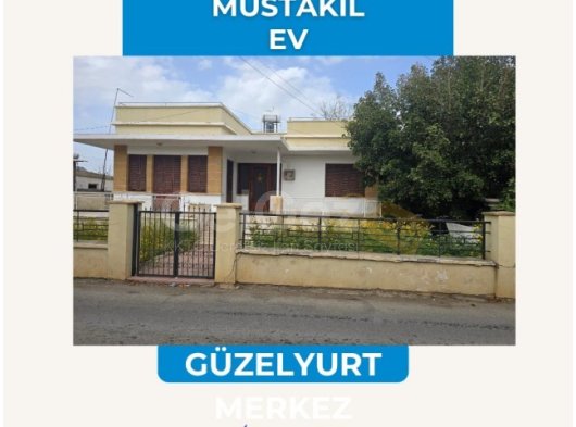 Güzelyurt merkezinde, ticari ruhsatlı müstakil ev satılık.