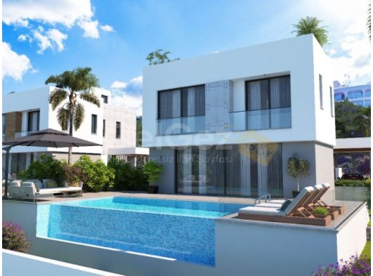 ÇATALKÖY'DE SATILIK 4+1 HAVUZLU VİLLA