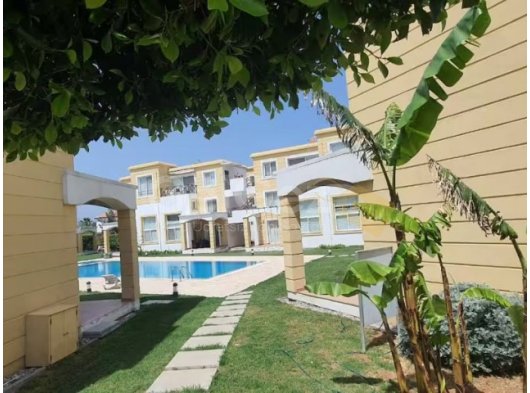 GİRNE ÇATALKÖYDE ORTAK HAVUZLU SİTEDE FULL EŞYALI KİRALIK 1+1 LOFT DAİRE