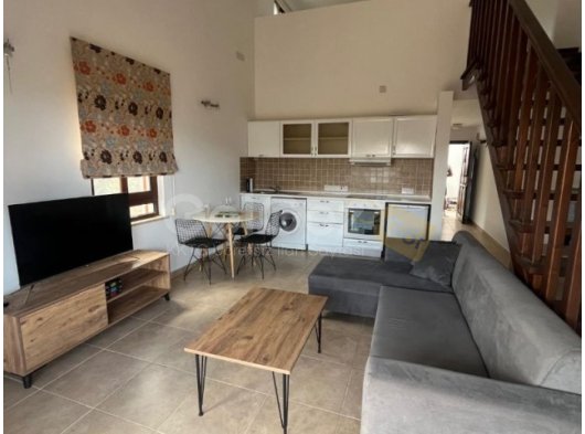 Girne Ozanköy Türk Koçanlı, Ortak Havuz'lu Site İçerisinde Satılık 2+1 Loft Daire