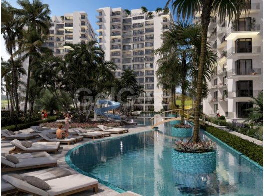 Lüks Bir Site Yaşamı İçersinde, 7 Yıllık Ödeme Planıyla Modern 1 Yataka Odalı Daireleri