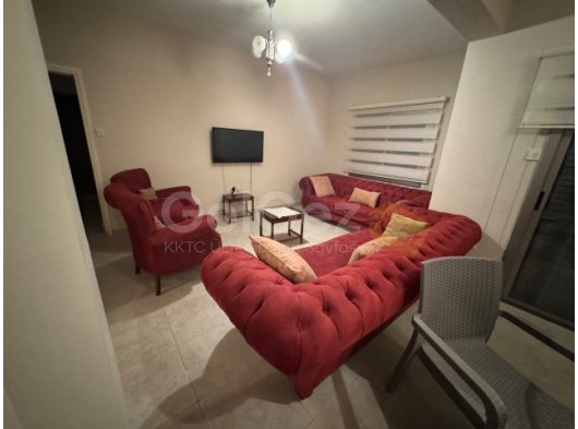 GİRNE ÇATALKÖY'de KİRALIK 3+1 ZEMİN KAT EŞYALI DAİRE