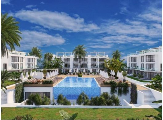 Tatlisudan denız manzarali yeni bitmiş projeden satılık 1+1 daire