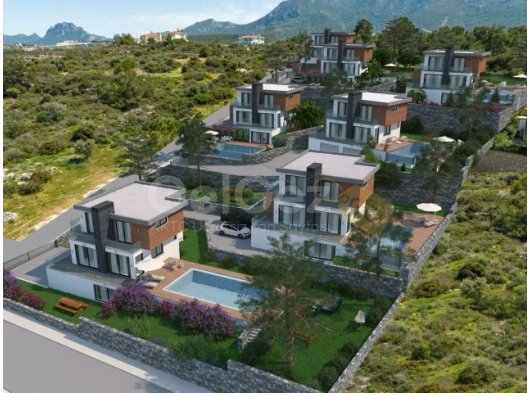 GİRNE ÇATALKÖY'DE TÜRK KOÇANLI SATILIK VİLLALAR