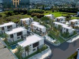 Girne laptada denize yürüme mesafesinde projeden satılık 4+1 özel havuzlu villa ..