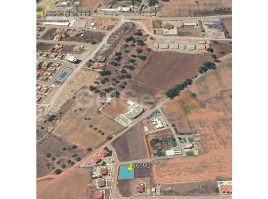 İskele bahçelerde imarlı 660 m2 satılık arsa