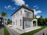 Güzelyurtta merkezi konumda 3+1 müstakil villa