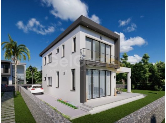 Güzelyurtta merkezi konumda 3+1 müstakil villa