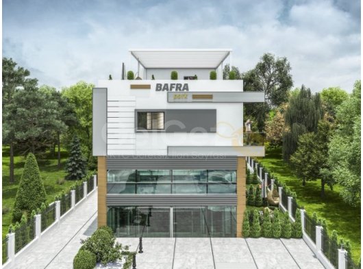 İSKELE BAFRA BÖLGESİ YENİ PROJE SATILIK DÜKKANLAR OFİS VE DAİRELER ŞUBAT 2026 TESLİM