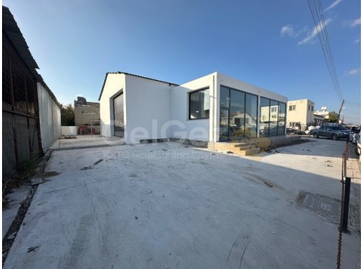 MAĞUSA BÜYÜK SANAYİ BÖLGESİ KÖŞE ÜZERİ SATILIK İŞ YERİ