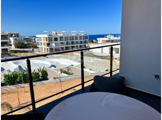 Modern iki katlı 1+1 daire