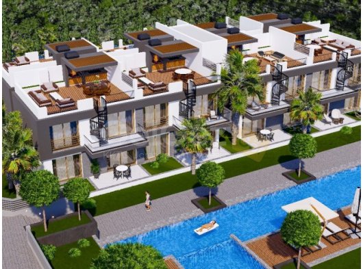 Panoramik çatı teraslı 1+1 lüks daireler. Mülk sahibinden!