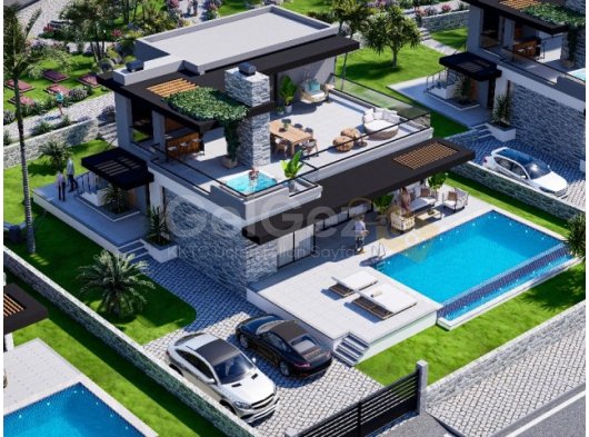 Deniz manzaralı 4+1 lüks villa