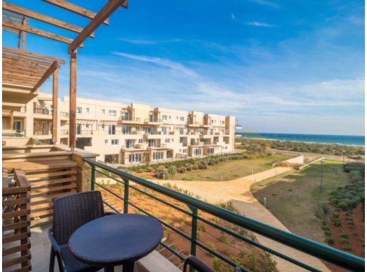 Thalassa Beach Resort'ta Denize Sıfır 1+1 Kiralık