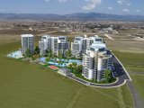 Iskele Long Beach'te oldukça rağbet gören projede 1+1 daire.