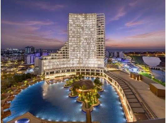 Grand Sapphire, İskele Long Beach, A Blok'ta Tasarımcı Tarafından Tamamen Eşyalı Stüdyo Daire | Satılık | 91.300 £