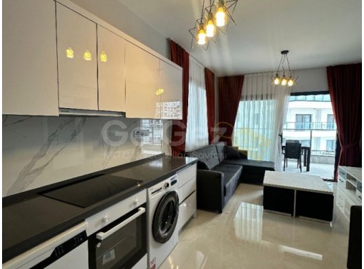 Caesar Resort Yeni Kiralık 1+1 Büyük Balkonlu Daire.!