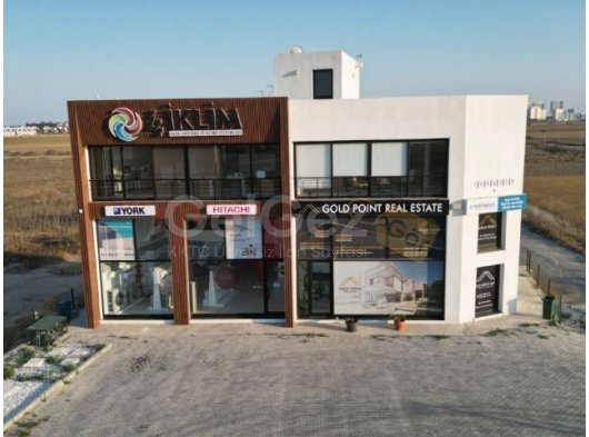 İSKELE - LEFKOŞA ANA YOLU ÜZERİNDE TÜRK KOÇANLI YATIRIMLIK TİCARİ.!!!