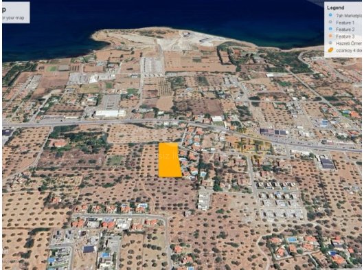 GİRNE OZANKÖY'DE ANAYOLA YAKIN TÜRK MALI ACİL SATILIK 4 DÖNÜM 1 EVLEK FIRSAT ARSA