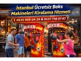 Bulgaristan Boks Makinesi Satışı - Boxing machines for sale in Bulgaria