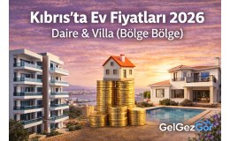 Kıbrıs’ta Ev Fiyatları (Bölge Bölge Güncel Rehber)