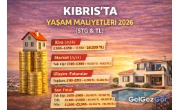 Kıbrıs’ta Yaşam Maliyetleri  (Güncel Rehber – STG & TL)