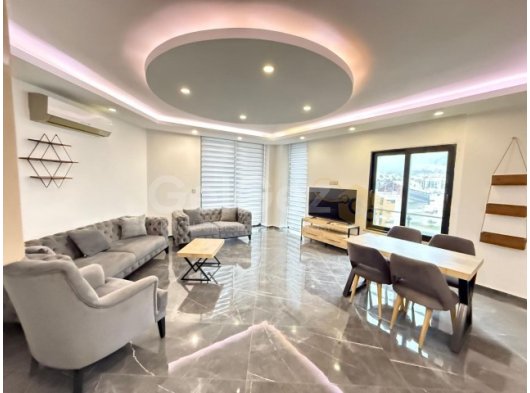 GİRNE MERKEZDE KİRALIK LÜKS REZİDANS'TA 2+1 PENTHOUSE DAİRE
