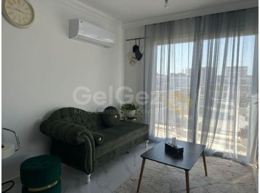 Modern 1+1 Daire Kiralık – Turkuaz Blok, Royal Sun Elite Resort, Long Beach İskele