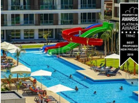 Duplex 2+1 Courtyard Resort with big terrace