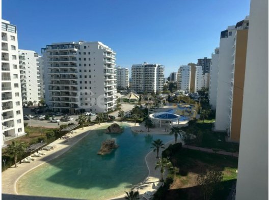 KIBRIS'IN EN MUHTEŞEM SAHİLİNE SAHİP İSKELE LONG BEACHDE CESAR RESORT SİTESİNDE SATILIK 1+1