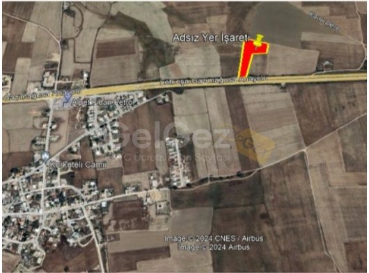 KORKUTELİ BÖLGESİNDE 6 DÖNÜM 3 EVLEK (FASIL 96 İMARLI)