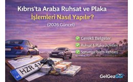 Kıbrıs’ta Araba Ruhsat ve Plaka İşlemleri Nasıl Yapılır?