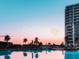 Iskele, Long Beach, EDELWEISS RESIDENCE 2+1 с видом на горы и большой террасой