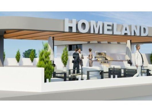 İskele, Long Beach, Vatan. Daire 2+1, tam mobilyalı, vergi ödenmiş.